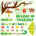 149 Pcs Spring Bulletin Board Boarder Decorations Set Be-Leaf in Yourself Spring Cut Outs Classroom Tree Spring Leaves Flowers Umbrella Cutouts fo...