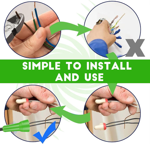 Wire Nut Twister, Wire Nut Twister for drill, Wire Nut Driver Wire Twister Tool Electrician Driver Wire Bending with 1/4 Chuck for Wire and Man Dr...