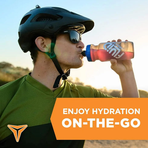 Fluid Tactical - Electrolyte Powder Drink Mix, Travel Ready Stick Packs, Extreme Re-Hydration, Low Sugar, Prevent Dehydration, Eliminate Cramps (V...