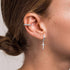 SIMPLGIRL 925 Sterling Silver Cross Earrings- Dainty Light Weight Huggie Hoop Cross Earrings for Women Men...
