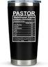 KLUBI Pastor Gift 20 Ounce Travel Coffee Mug Tumbler - Funny Idea for Appreciation, Wife, Faith Based, Birthday - Men and Women...