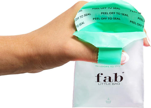 Fab Little Bag Starter Plus Pack - 45 Sanitary Disposal Bags Plus Recyclable Refill Pack for Out and About (45 Pack)...