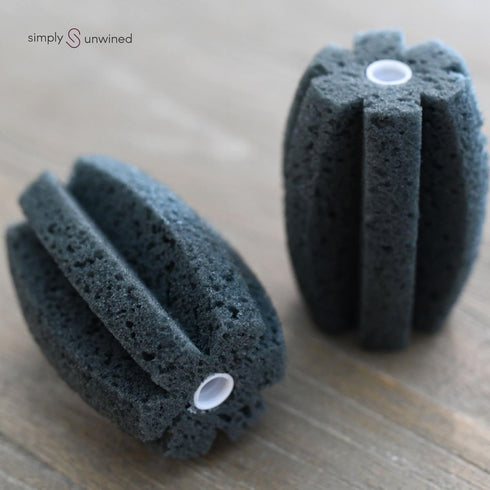| Replacement Sponge Head for The WINE Brush Wine Glass and Stemware Cleaning Wand, 2 Count...