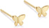 Butterfly Earrings Sterling Silver Tiny Butterfly Stud Earrings for Women Gold Minimalist Earrings Dainty Hypoallergenic Earrings for Sensitive Ea...