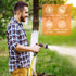 Garden Hose Nozzle, Water Hose Nozzle Spray, Heavy Duty Water Spray Gun High Pressure Washer Sprayer with 8 Patterns, Suitable for Watering Garden...