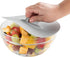 HIC Kitchen Cooking and Storage Lids, High-Heat Silicone, Set of 3...