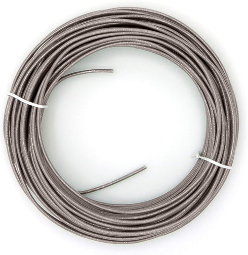 THE CIMPLE CO 25 Feet (7.5 Meter) - Insulated Solid Copper THHN/THWN Wire - 14 AWG, Made in The USA, Residential, Commerical, Industrial, Groundin...