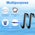 2pcs Poolside Pool Leaf Skimmer Net Holder, Pool Pole Hangers Swimming Pool Fence Hooks for Plastic Above Ground Equipment Hooks Pool Essential Ac...