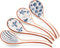 WHJY Asian Soup Spoon, Ceramic Ramen Spoon, Ramen Soup Spoon, Chinese Ceramic Spoons, Miso Soup Spoons Dumpling - Set of 4 Fish...