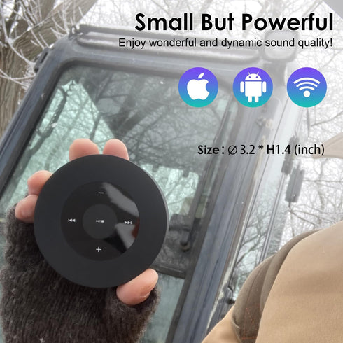 XLEADER Small Bluetooth Speaker (Gift Box Packed) Portable Speakers Bluetooth Wireless with Mic/Micro SD/Aux input, Touch Design, Deep Bass, 12H P...