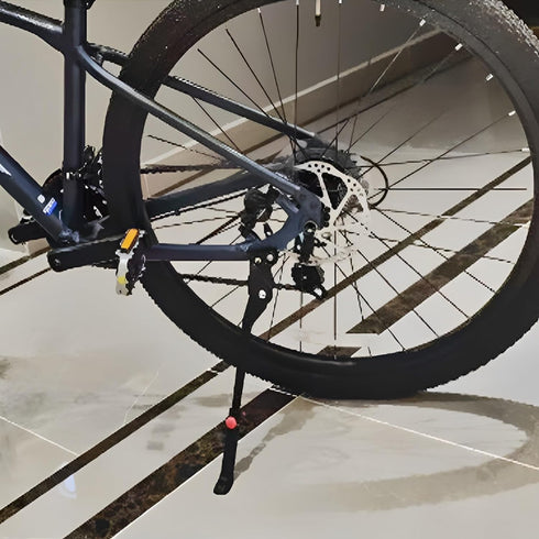 Bike Kickstand, 33-39cm Adjustable Aluminum Alloy Bicycle Stand for 24-29 inches Wheel Diameter Mountain Bike Road Bike...
