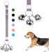 Puppy Bell Doorbells with Hanging Ring, Dog Bells for Potty Training, Attach to Doorknob or Anywhere Near the Door, Length and Height Adjustable, ...