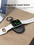 for Apple Watch Charger, Portable iWatch Charger Wireless Magnetic 1400mAh Power Bank Keychain Accessories Travel Car Charger for Apple Watch Seri...
