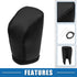 Car Gear Shift Knob Cover Car Shifter Cover Trim Interior Accessories for Lexus ES 300h 350 2016-2018 Black...