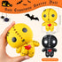 4 Pcs Voodoo Dolls Ghost Creepy Doll Stress Relief Toy Slow Rising Spooky Gifts Doll for Halloween Birthday Christmas Party Gift Supplies Decorati...