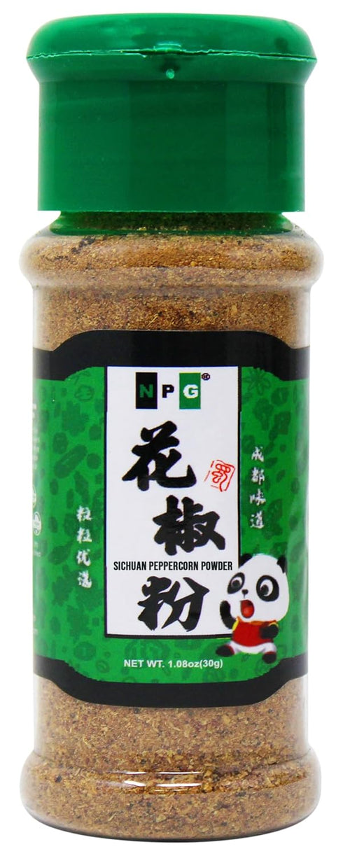 NPG Premium Szechuan Red Peppercorns Powder 1.08 Oz (30g), A Mouth-numbing Spice, Red Sichuan Peppers for Kung Pao Chicken, Mapo Tofu, and Chinese...