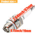 Spark Plug Compatible with Z4C 49cc 50cc 66cc 70cc 80cc 2-Stroke Engine Motorized Bicycle Moped Scooter Yamaha JOG50 90 ZX50 Suzuki AG100 QJ50 DX1...