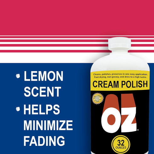 OZ Cream Polish, M860-0006, 1 Quart...