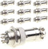 Aviation Plug Connector 10 Pairs Male Female Panel Metal Wire Connector 16mm Socket (8 Pins 10-Pack)...