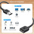 Cable Matters 2-Pack USB On Off Switch - 3ft, Support Data and Power, Short USBA Extension Cable with ON Off, USB Power Switch...
