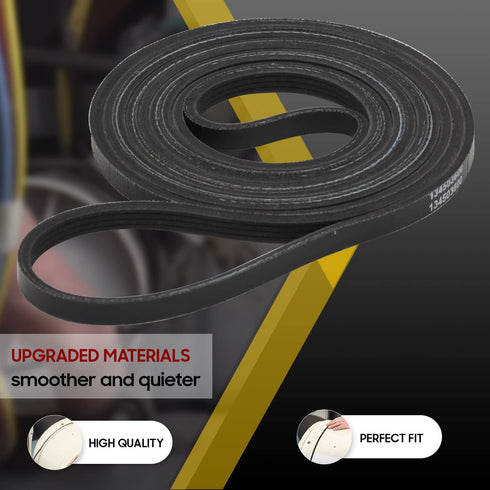 134503600 Dryer Drum Belt by Seentech, Compatible for Electrolux Dryers-Replaces: AP3865318,P3865318,1156784,134163400,134503600,148270,5303283471,AH1148434,EA1148434