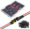 10 Kit 16 AWG 2 Pin Connector Car Waterproof Wire Connectors 2 Pin Automotive Electrical Connectors Quick Disconnect 2 Way Wire Terminal Connector...