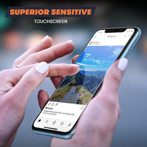 Mkeke Screen Protector, Tempered Glass Film for Apple iPhone 11 and XR, 3-Pack Clear...