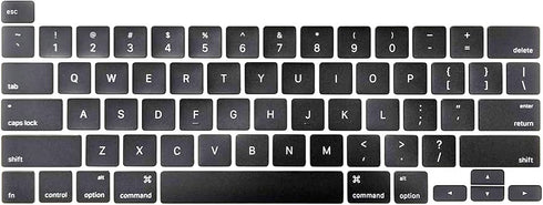 Willhom Keyboard Key Caps, Keycap Full Set of US Replacement for MacBook Pro Retina 16" 2019 (A2141),13" 2020 (A2289, A2251)...