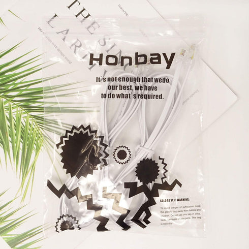 Honbay 2 Pack Telephone RJ11 6P4C to RJ45 8P8C Connector Plug Cable for Landline Telephone...