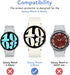 SPGUARD [2Pack Galaxy Watch 6 40mm Screen Protector, Auto-alignment Installation Kit Accessories Tempered Glass Screen Protector for ONLY Samsung ...