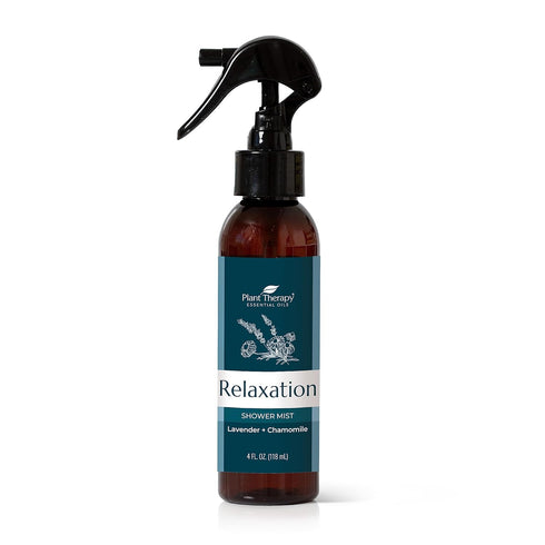 Plant Therapy Relax Shower Steamer Mist 4 oz Aromatherapy Spray for Spa, Made with Pure & Natural Essential Oils, Calming & Soothing, Deodorizer f...