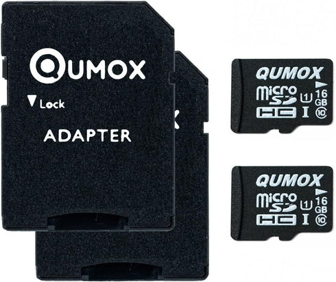 2X 16GB microsd Memory Card Class 10 UHS-I 16 GB HighSpeed Write Speed 12MB/S Read Speed Upto 70MB/S...