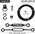 SANKINS Anti-Sag Gate Kits for Wooden Fence, Black Anti-Sagging Gate Support Cable Kit Hardware, Gate Sag Frame Kit Hardware for Wooden Fence, Woo...