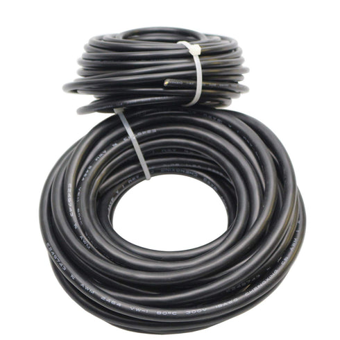 20 Gauge 2 Conductor Electrical Wire, 20AWG 65.6FT/20M Stranded PVC Cord Oxygen-Free Copper Cable, 20/2 Pure Copper Hookup Wire, Flexible Extensio...