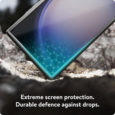 Mous - Resistant Tempered Glass Screen Protector for Samsung Galaxy S24 Ultra - 2 Pack......