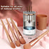 Electric Makeup Brush Cleaner Machine,Easy Premium Cosmetic Brush Cleaner Professional Automatic Spinning Make up Brush Cleaning Tool Cleanser Mac...