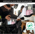 4 Pack TSA Approved Toiletry Bag, Clear Quart Size Toiletries Bags for Travel Carry On, Airport Airline Compliant Bag for Holiday Travel Essential...