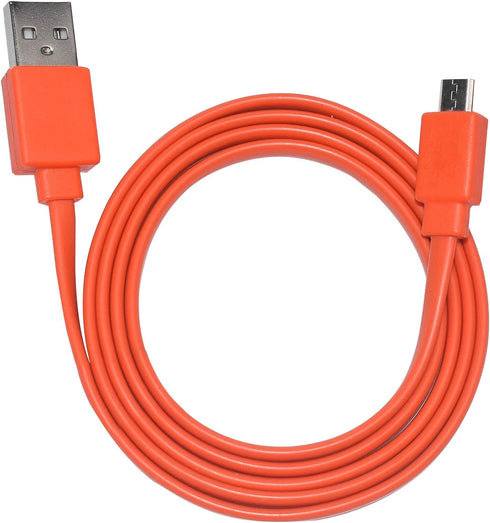 Alitutumao Upgrade Flat Replacement USB Charging Cable Compatible with JBL Flip 4 Flip 3 Flip 2 Charge 2 Charge 3 Pulse 2 Pulse 3 Clip 2 Wireless ...