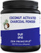 Large 12 Oz. Coconut Activated Charcoal Powder. Whitens Teeth, Rejuvenates Skin and Hair, Supports Better Digestion. USA-Owned Producers, Free Sco...