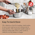 de Buyer GOMA Universal Whisk - 8” - Ideal for Whisking Eggs, Sauces & Emulsions - Designed for Heavy, Frequent Use - Ergonomic & No-Slip Grip - D...