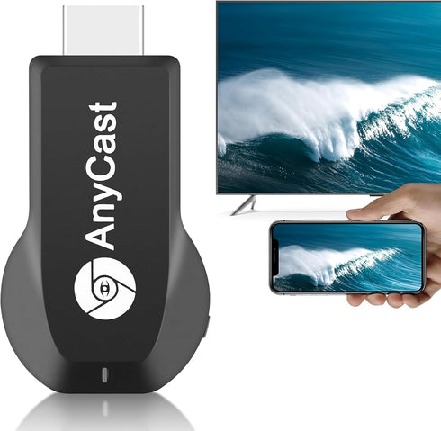 Anycast HDTV Wireless Display Adapter WiFi 1080P Mobile Screen Mirroring Receiver Dongle to TV/Projector Receiver Support Android Mac iOS Windows....
