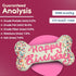 Girl Happy Birthday Dog Bone | Molasses Based Recipe with Human Grade Ingredients Wheat, Corn, and Soy Free | 100% Made in USA Edible Dog Bone for...