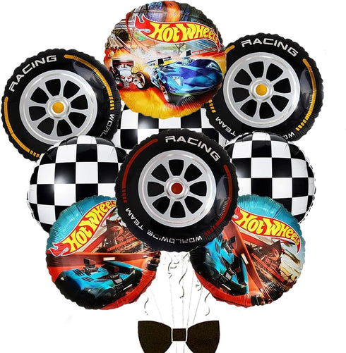 Hot Car balloons Hot Race Car balloons Birthday Party Supplies Decorations,Aluminum foil Birthday balloon...