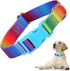 Rainbow Dog Collar for XS Small Medium Large XL dogs,Adjustable Nylon Pet Collars for Rainbow Pattern cute Girl or Boy Dog Collar Puppy cat Collar...