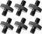 1/4" Male to 1/4" Male Threaded Tripod Screw Adapter Double Head Stud Standard Mounting Thread Converter for Camera Cage Mount Light Stand Monopo ...