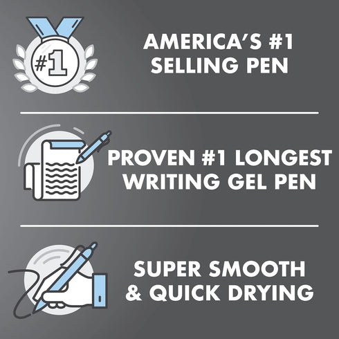 PILOT Pen G2 Gel Ink Refills For Rolling Ball Pens, Bold Point, 1.0mm, Black Ink, 12-Pack...