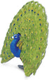 Safari Ltd. Peacock Figurine - Detailed 4" Plastic Model Figure - Fun Educational Play Toy for Boys, Girls & Kids Ages 3+...