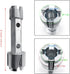 Tub Drain Remover Wrench, Heavy Duty Drain Wrench Aluminum Alloy Wrench for Install and Remove Most Bath and Shower Drains...