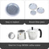 IMUSA USA Aluminum Stovetop Espresso Maker Replacement Rubber Ring & Filter only for 3 Cup...