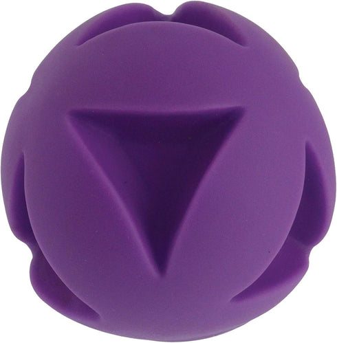 Soft-Flex Best Clutch Ball Dog Toy, 4.5-inch Grape...